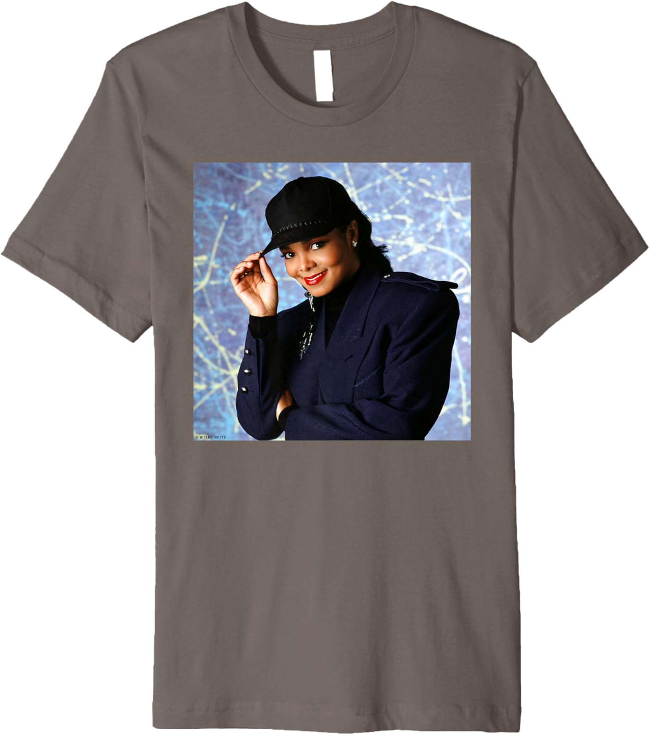 Janet Jackson Pop Singer Portrait by Michael Grecco Premium Apparel | Perfect Gift Idea