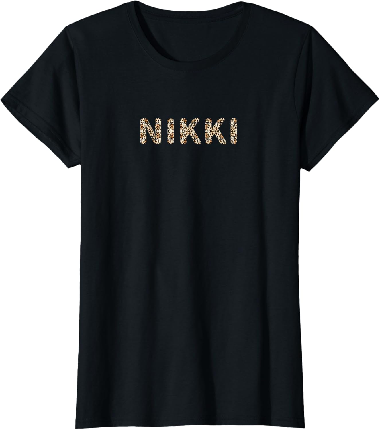Awesome Nikki First Name Leopard Cheetah Print Apparel High Search Demand US Top Pick