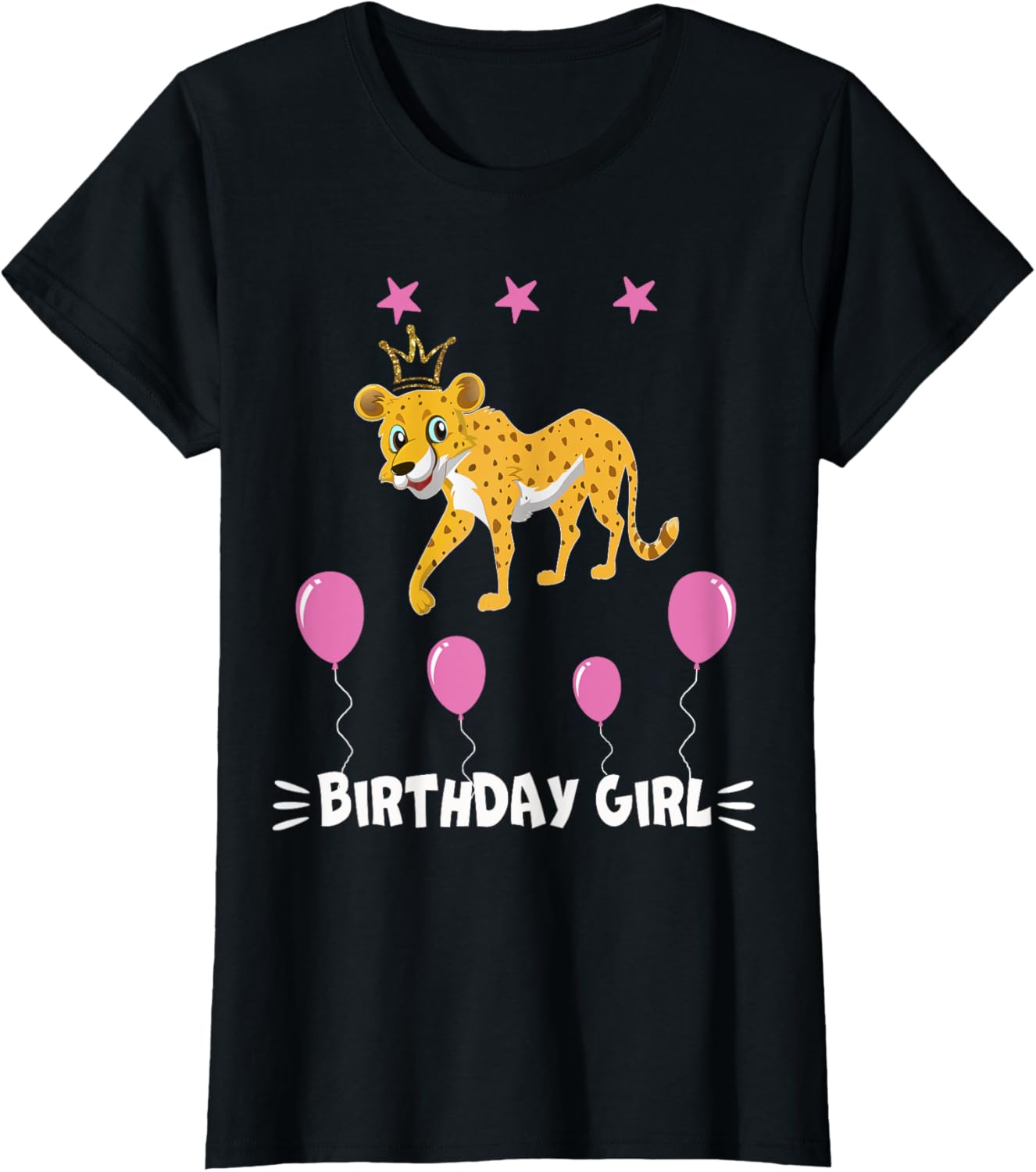 Little Birthday Girl shirt Cheetah Princess Cute Cheetahs T Shirt Trending US Hot Right Now