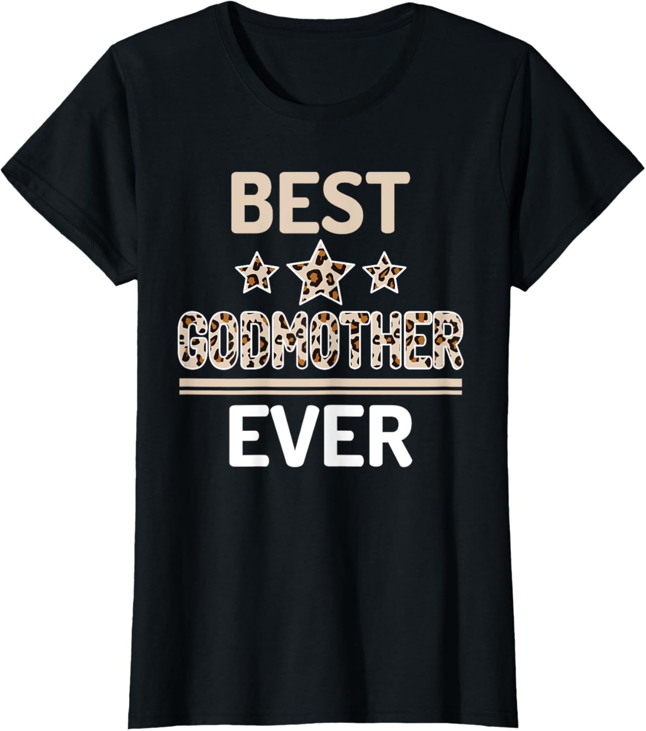 Best Godmother Ever Godmom Cheetah Leopard Print Apparel Viral TikTok Find Hot Right Now
