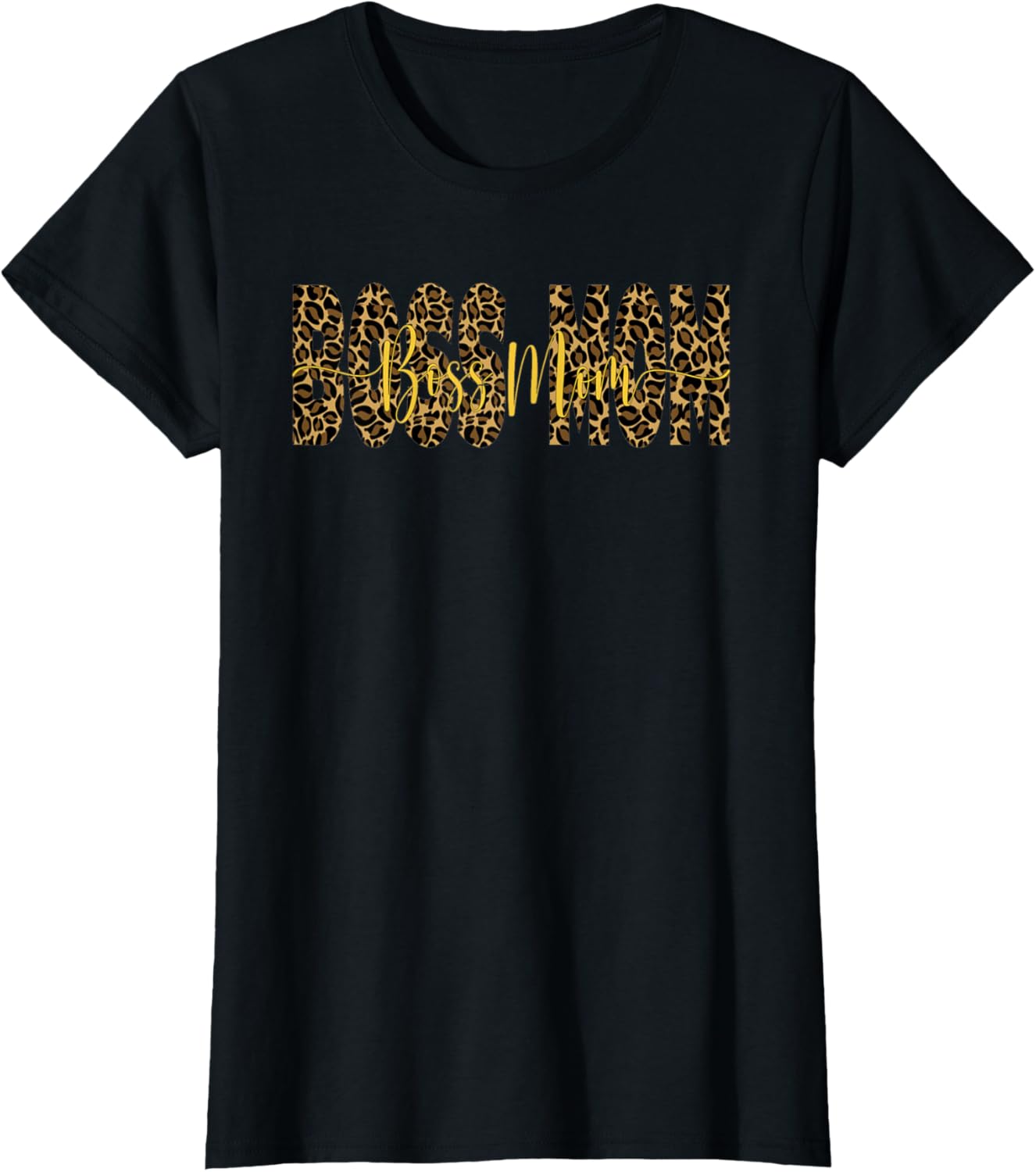 Womens Boss Mom Cheetah Apparel Viral TikTok Find Everyday Wear