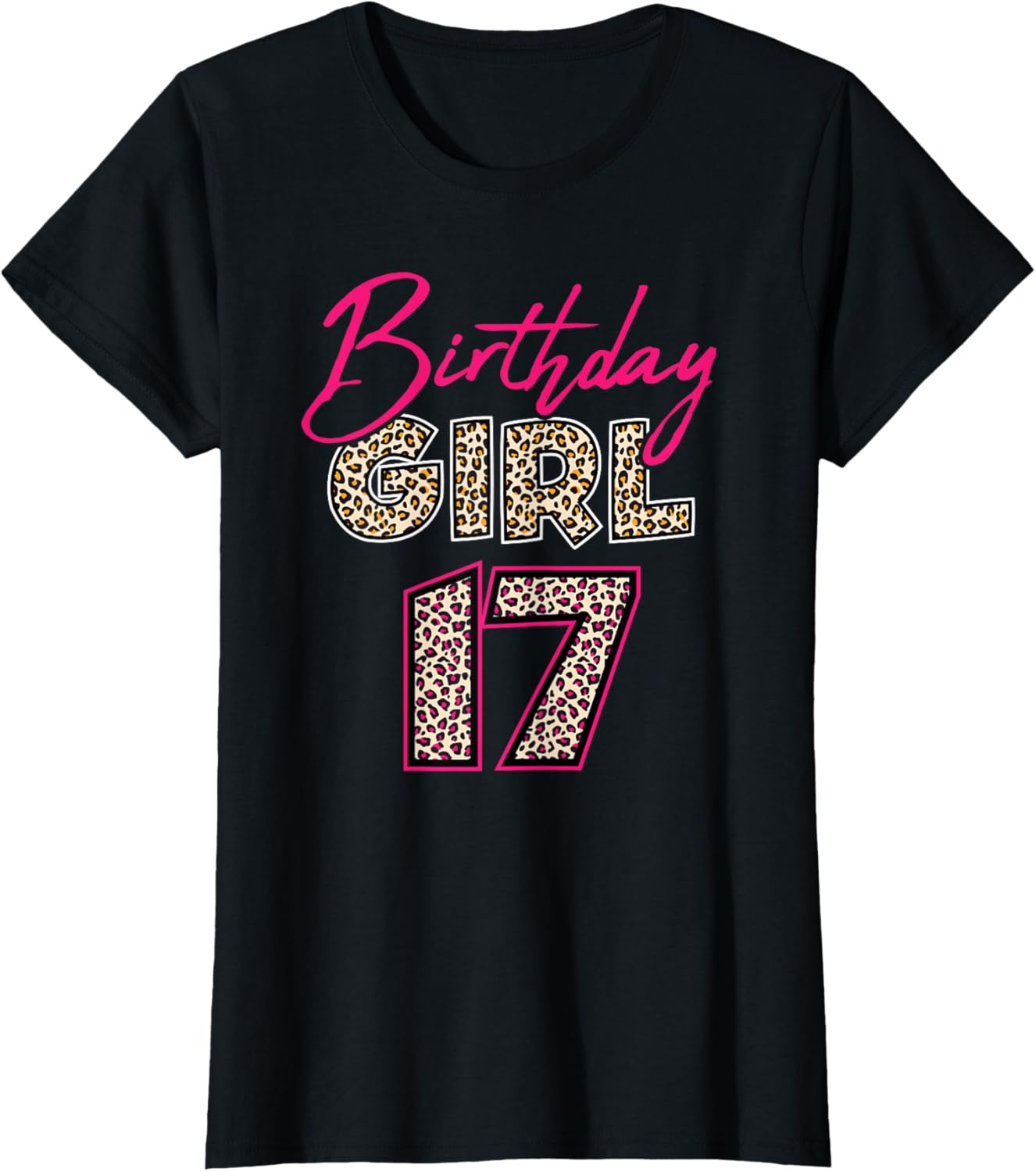 15th Birthday Girl Leopard 15 Years Old Apparel High Search Demand Everyday Wear