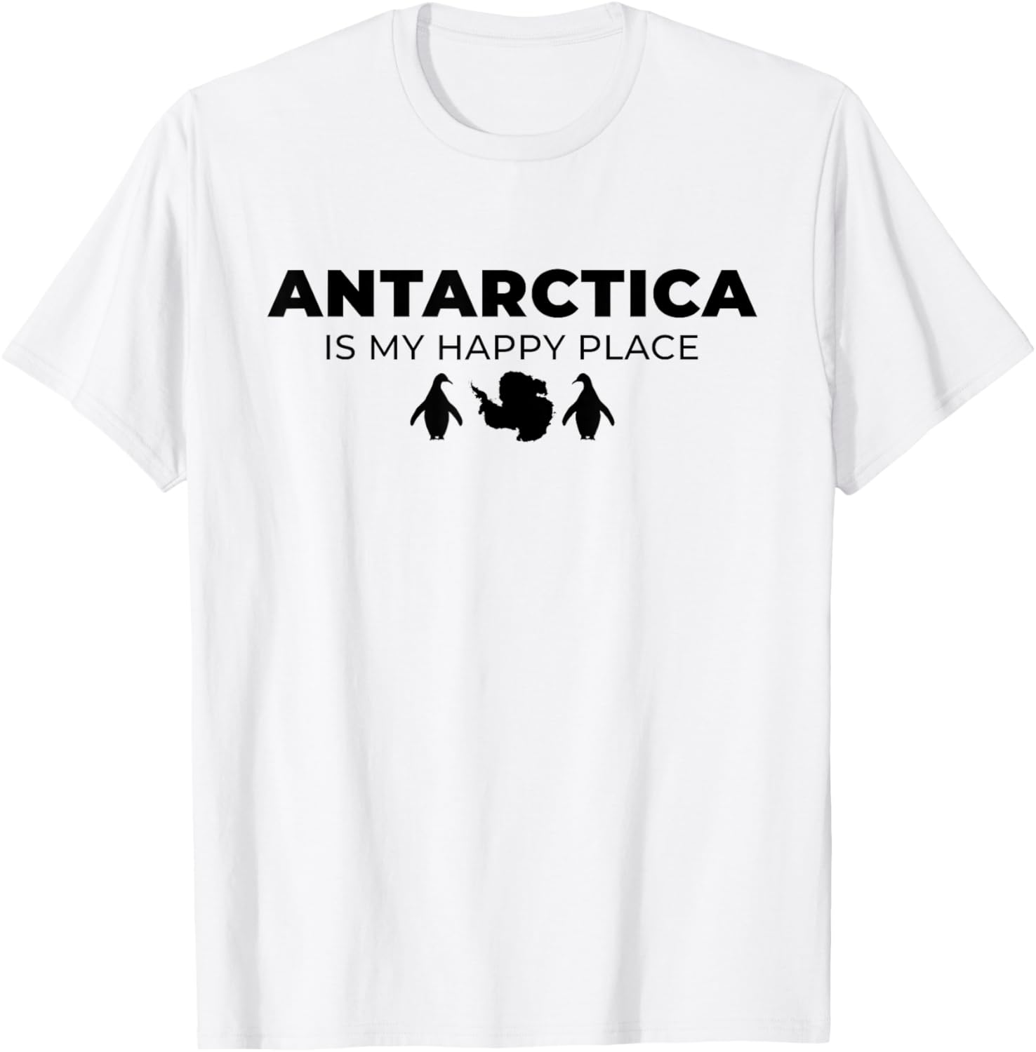 Antarctica Is My Happy Place - Penguin Travel Souvenir Apparel | Trending 2025 | High CTR Boost