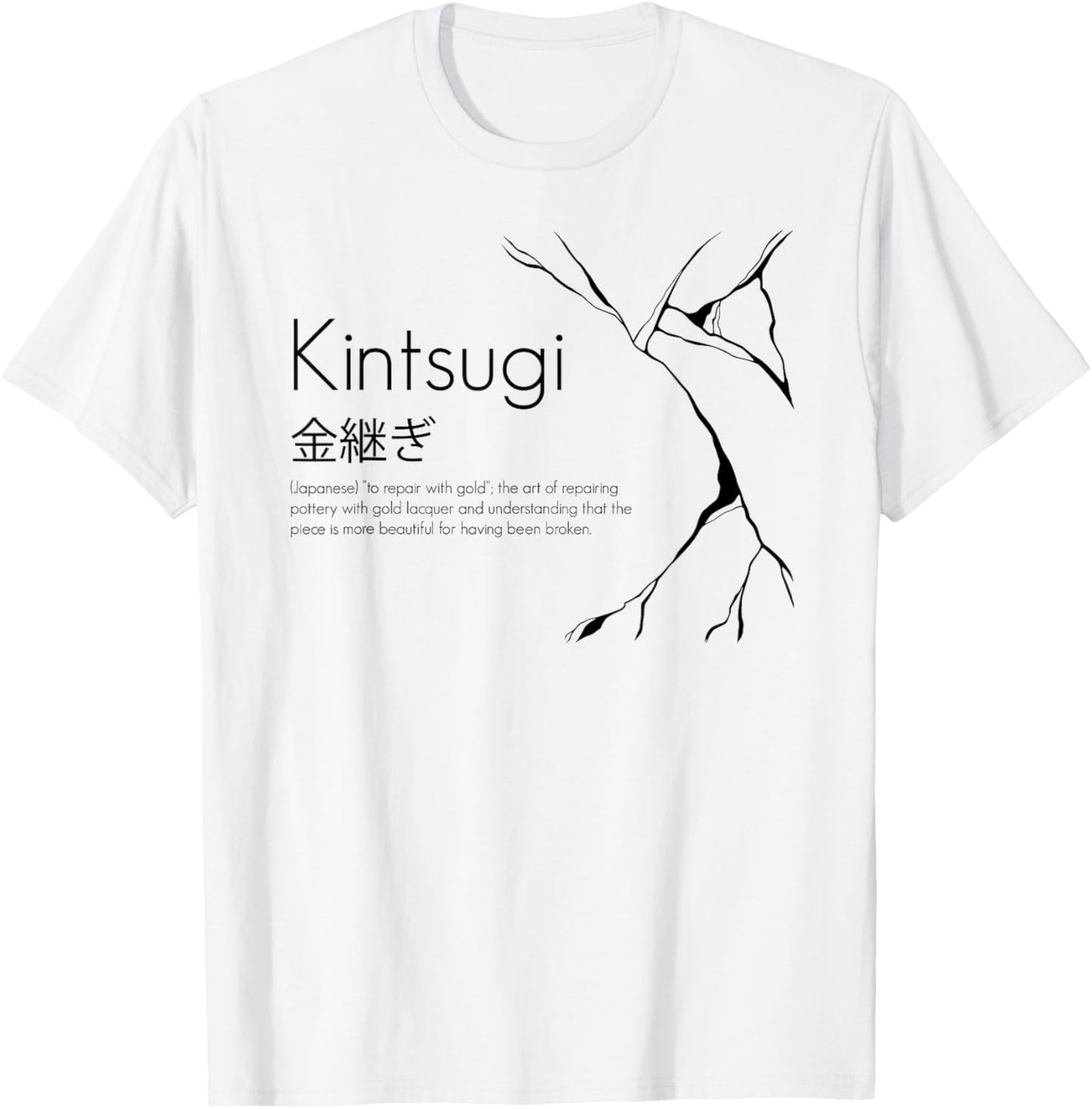 Kintsugi definition Japanese Pottery Art Repair Apparel | Best Seller Pick | Comfort Daily Wear