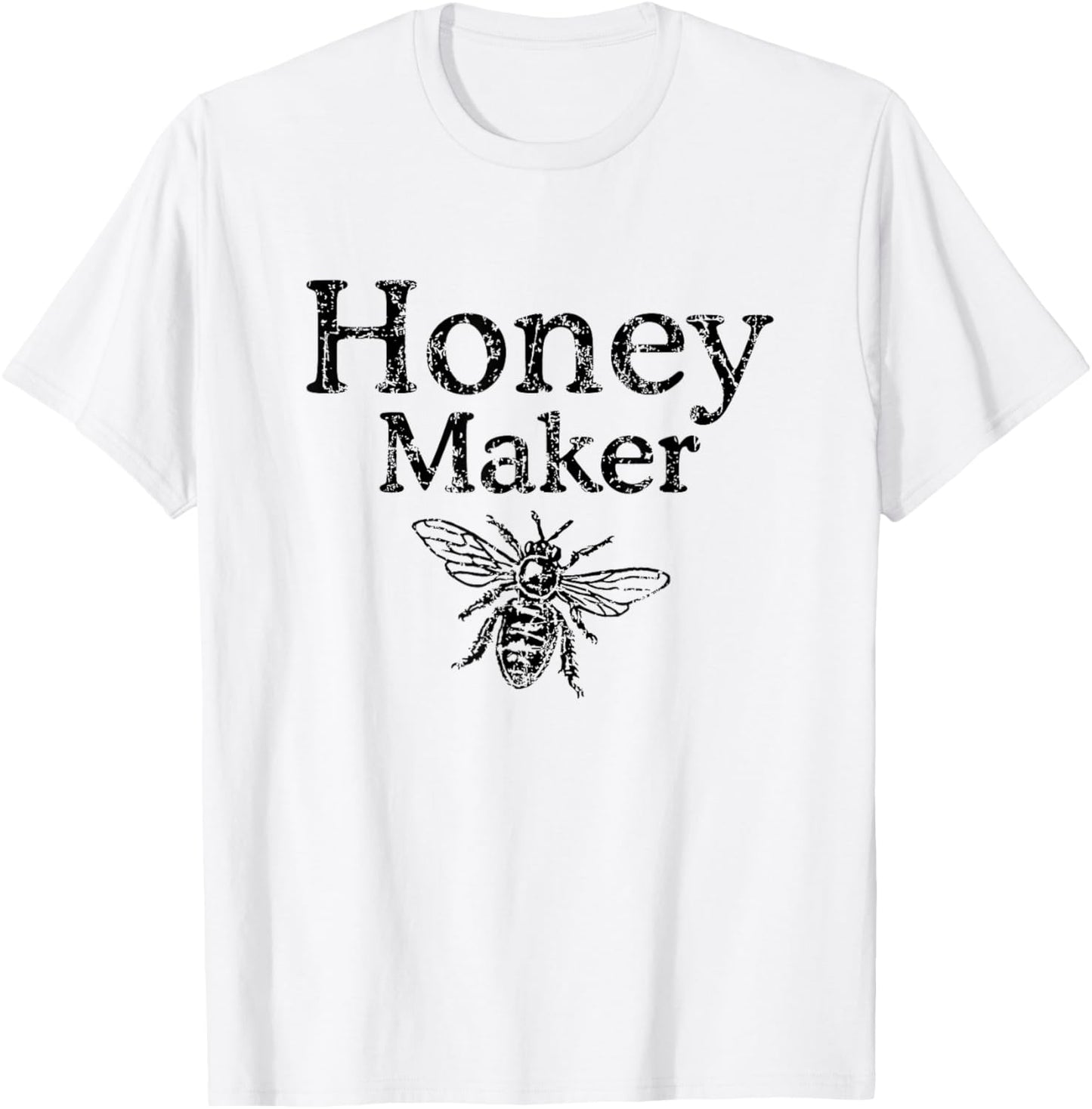 Honey Maker Vintage Black Funny Beekeeper Apparel | Trending 2025 | Aesthetic Fit