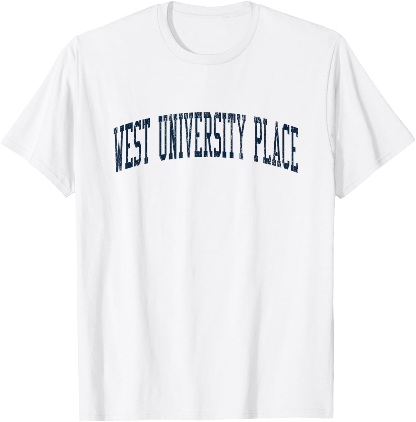 West University Place TX Vintage Athletic Sports JSN2 Navy P Apparel | Premium Quality | Perfect Gift Choice