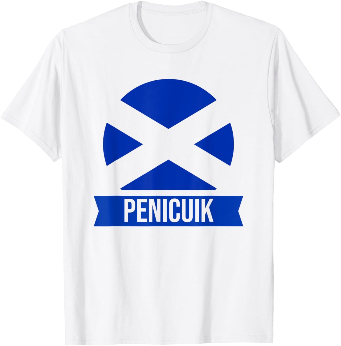 Penicuik - Scotland - Scottish place name flag design Apparel | High Search Volume | Perfect Gift Choice