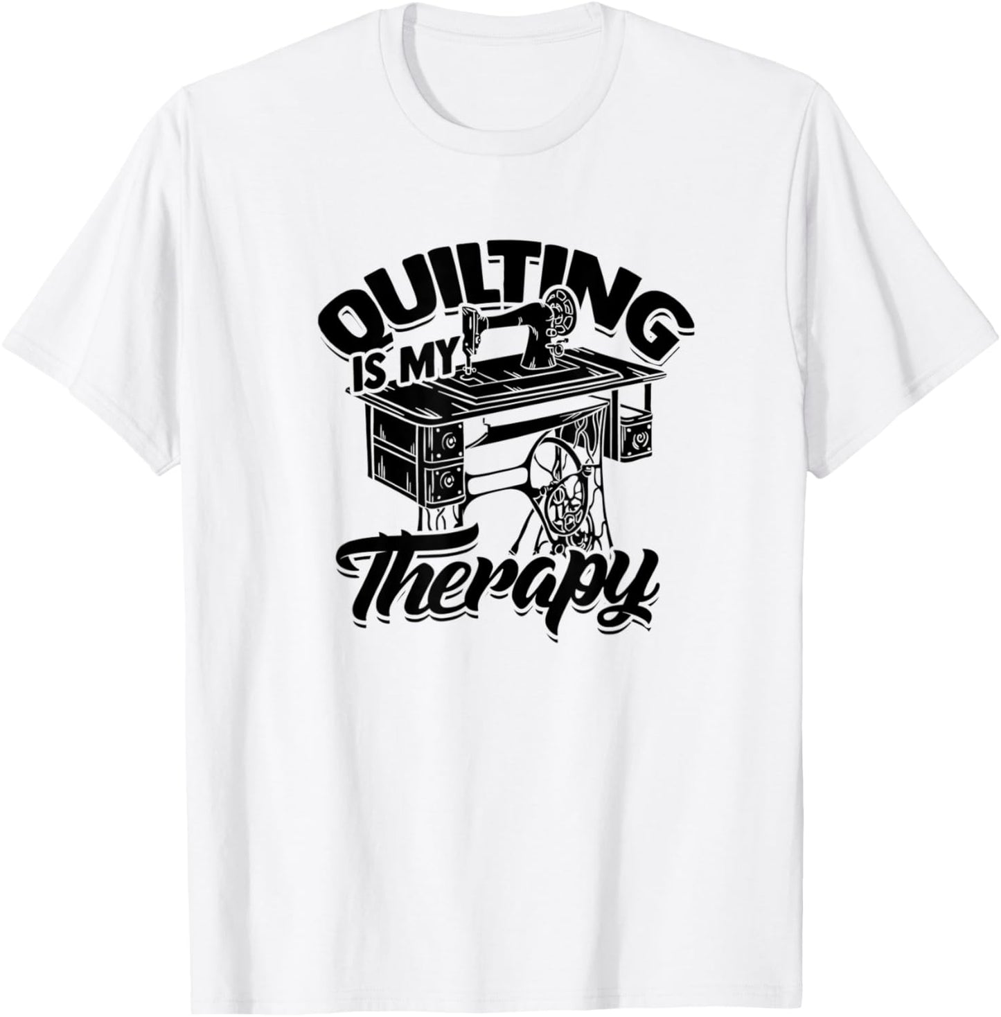 Quilting is my therapy - Wine and coffee and sewing yarn Yarn Supply | Viral US Pick | Best Seller Choice