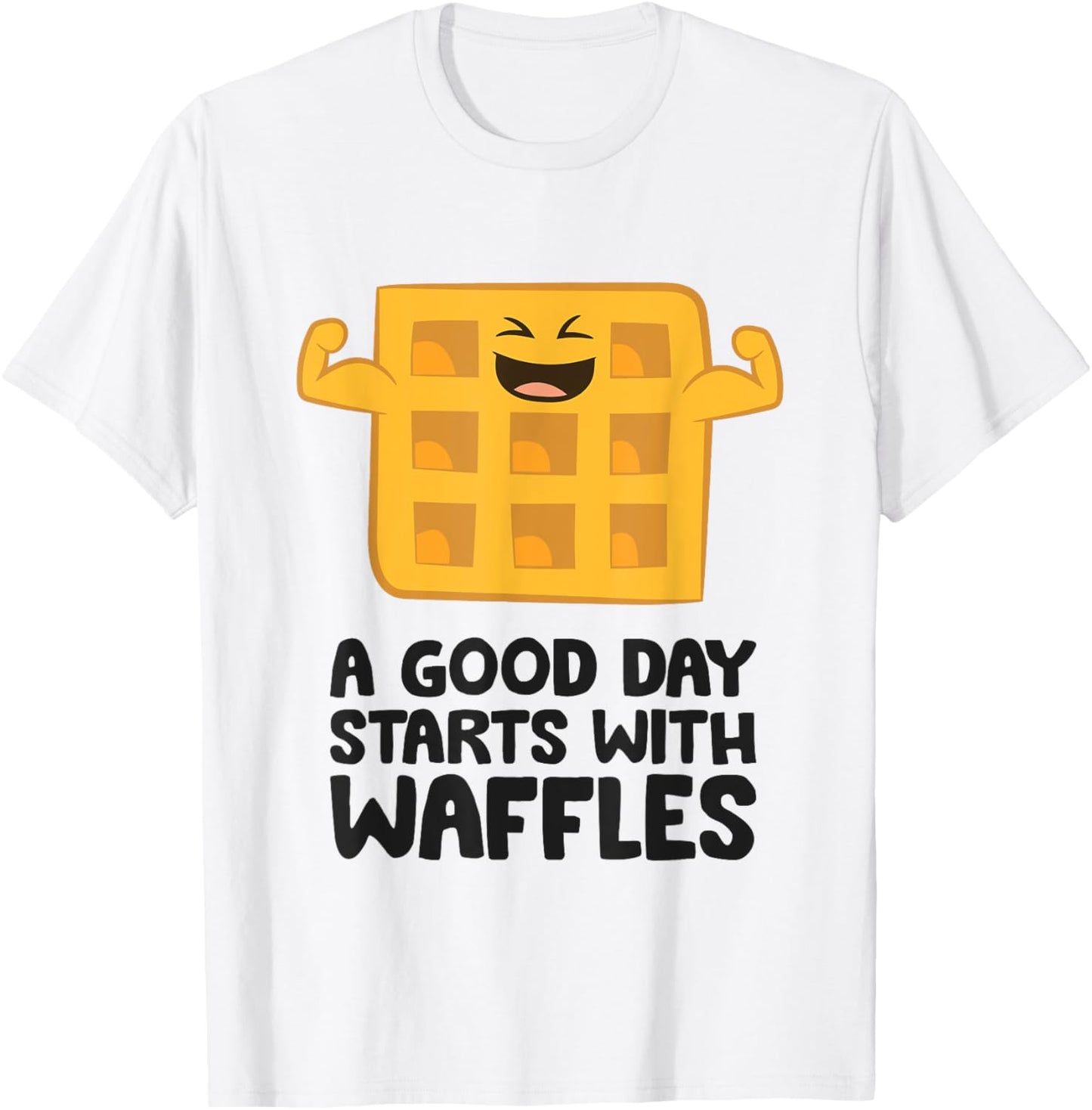 Waffle Breakfast A Good Day Starts With Waffles Apparel | US Viral Style | Must-Have Style