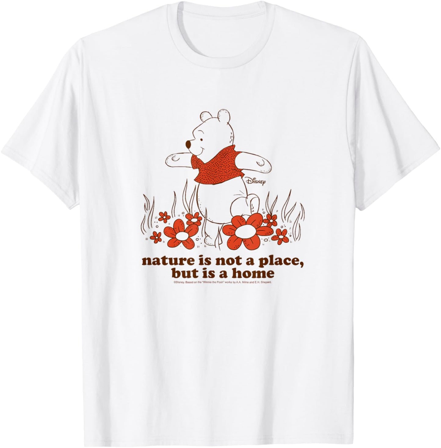 Winnie The Pooh - Nature Not a Place but a Home Apparel | Trending 2025 | High CTR Boost