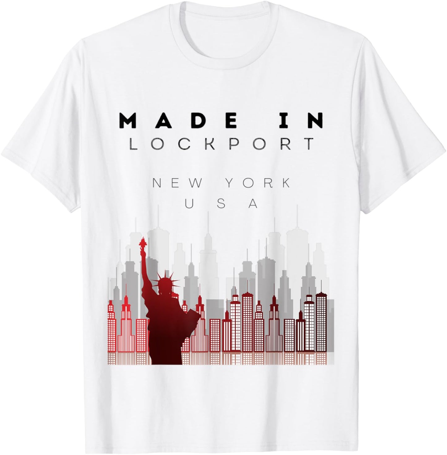 Place Of Birth Hometown Lockport NY State Skyline Apparel | Trending 2025 | Top Rated Comfort