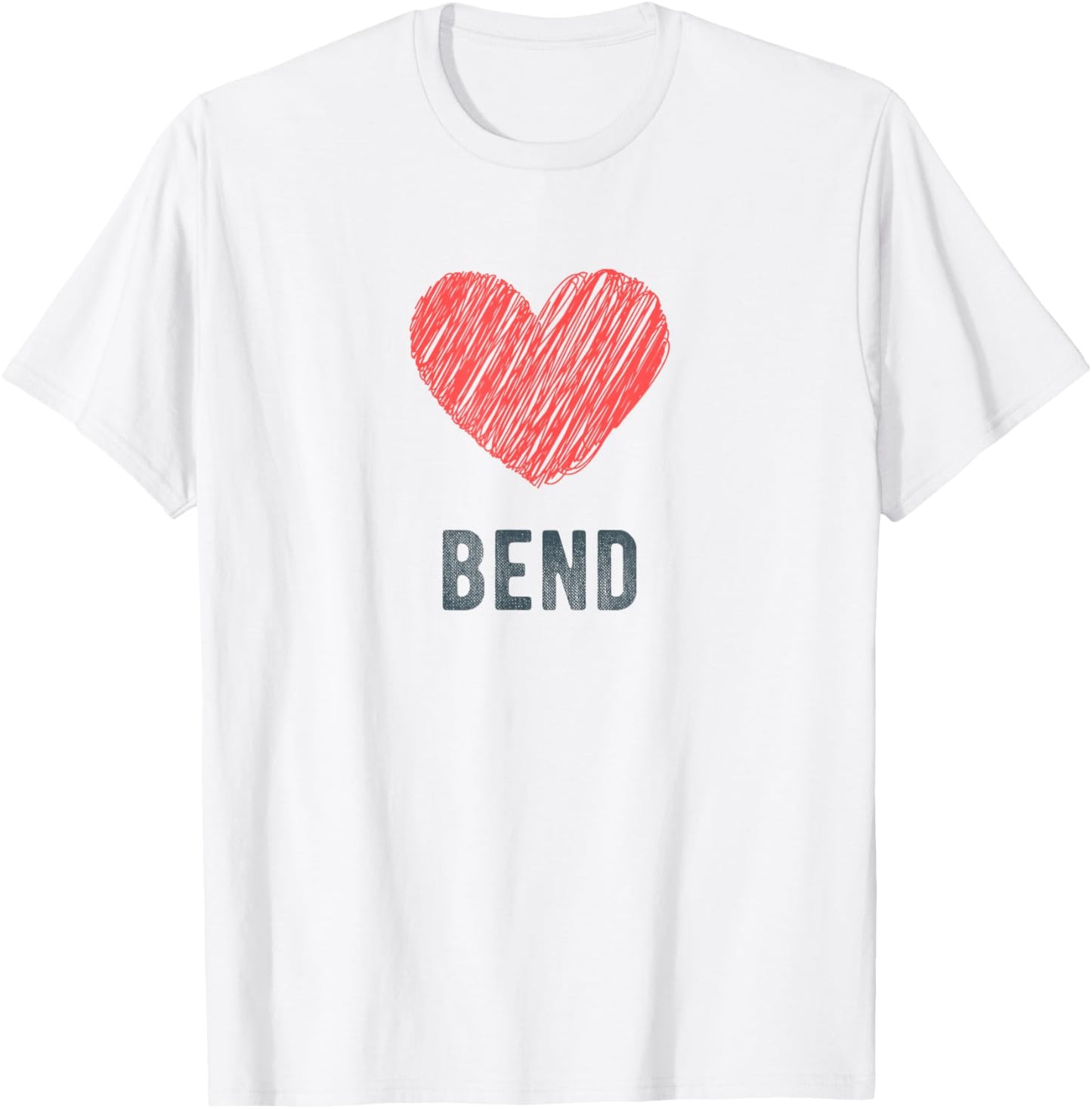 Bend Heart Love Favorite City or Place Apparel | Bestseller Style | Aesthetic Casual Look