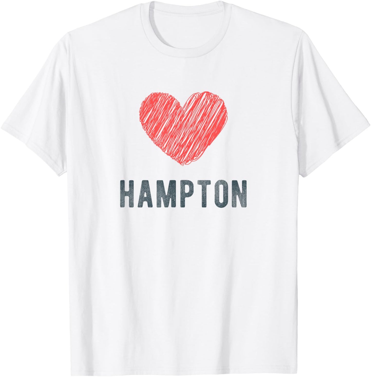 Hampton Heart Love Favorite City or Place Apparel | US Viral Pick | Aesthetic Casual Look