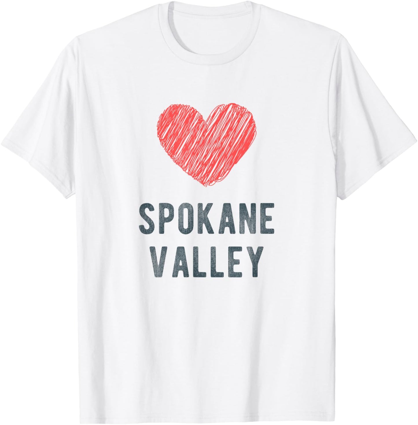 Spokane Valley Heart Love Favorite City or Place Apparel | Top Conversion Title | Customer Favorite