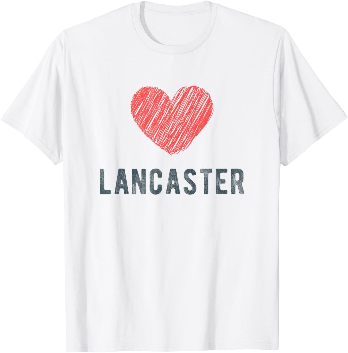 Lancaster Heart Love Favorite City or Place Apparel | Top Conversion Title | High CTR Boost