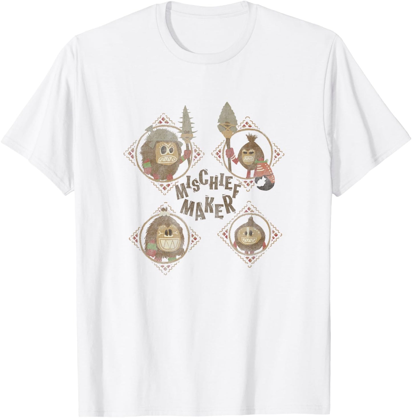 Disney Moana Kakamora Mischief Maker Distressed Chest Panels Apparel | High Search Volume | Perfect Gift Idea