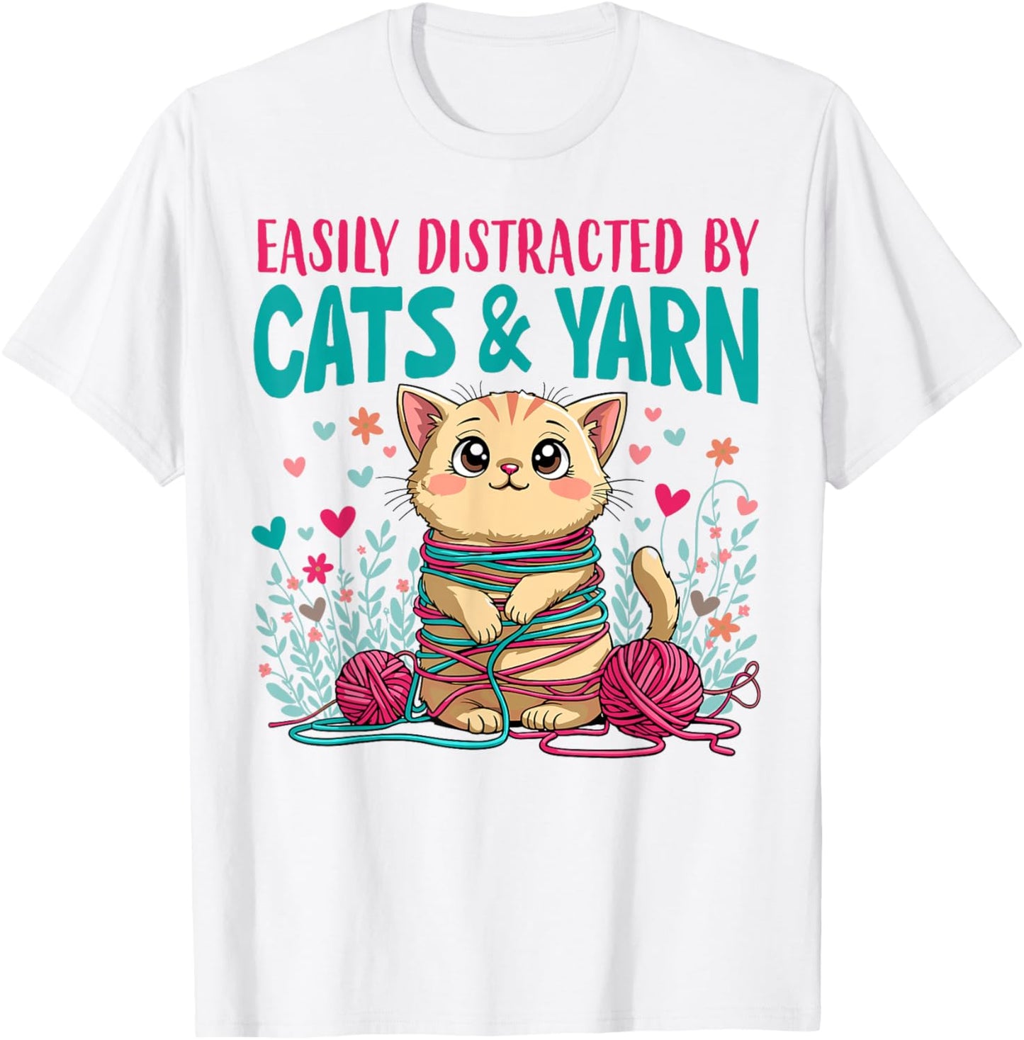 Easily distracted by Cats and yarn Yarn Supply | Top Rated | Best Seller Choice