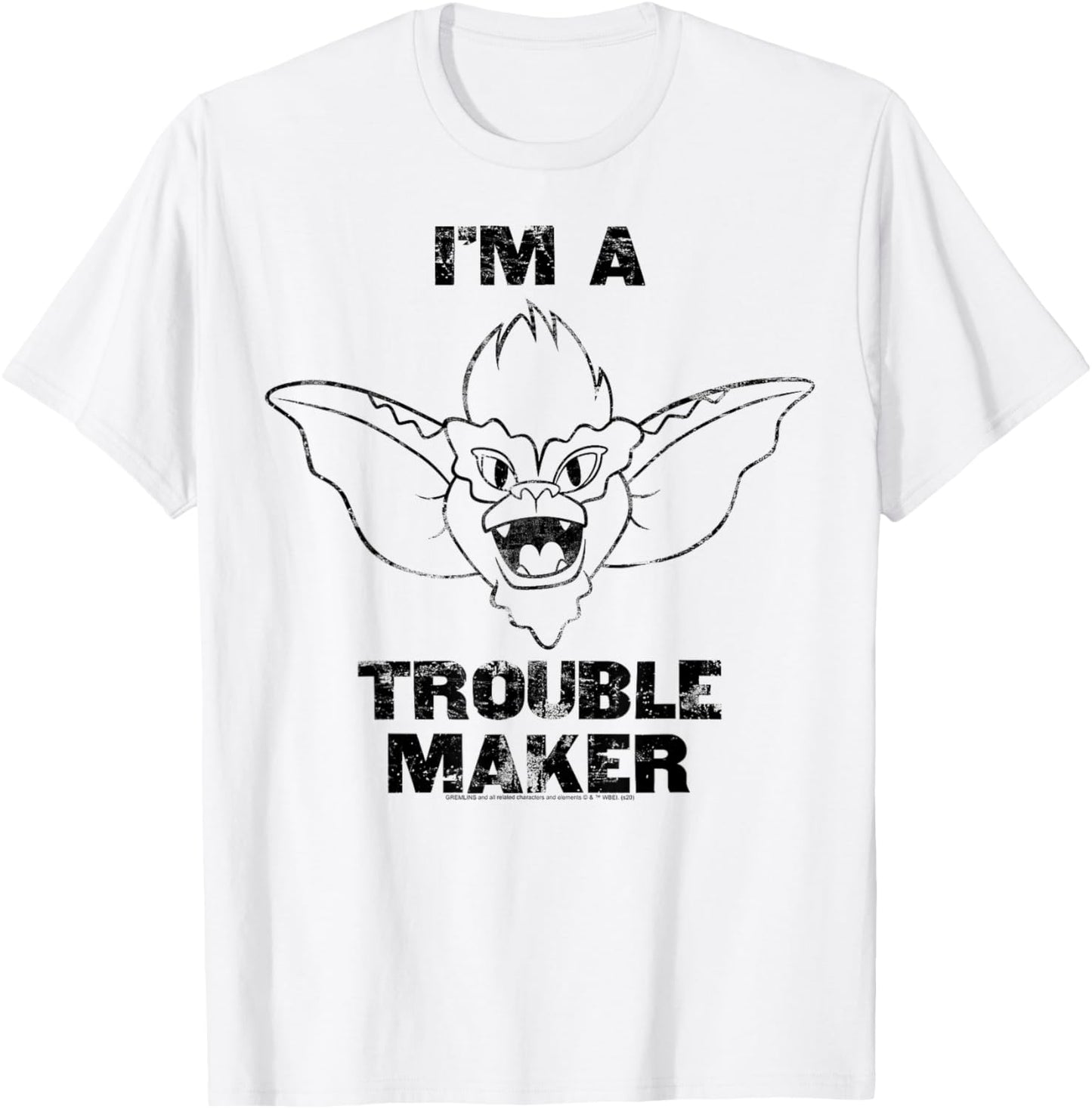 Gremlins Stripe I'm A Trouble Maker Apparel | Premium Quality | Aesthetic Fit