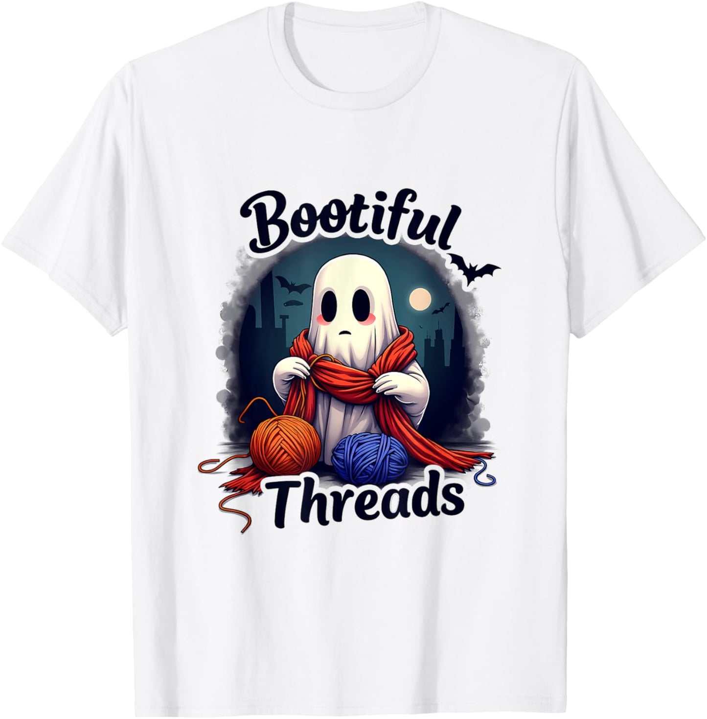 Cute Ghost Knitting with Yarn and Moonlight Yarn Supply | Top Rated | Best Seller Choice