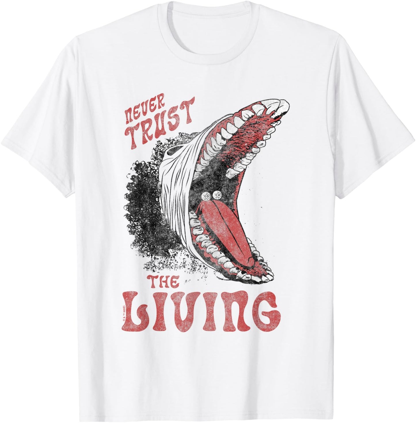 Beetlejuice Never Trust the Living Apparel | Everyday Casual Wear