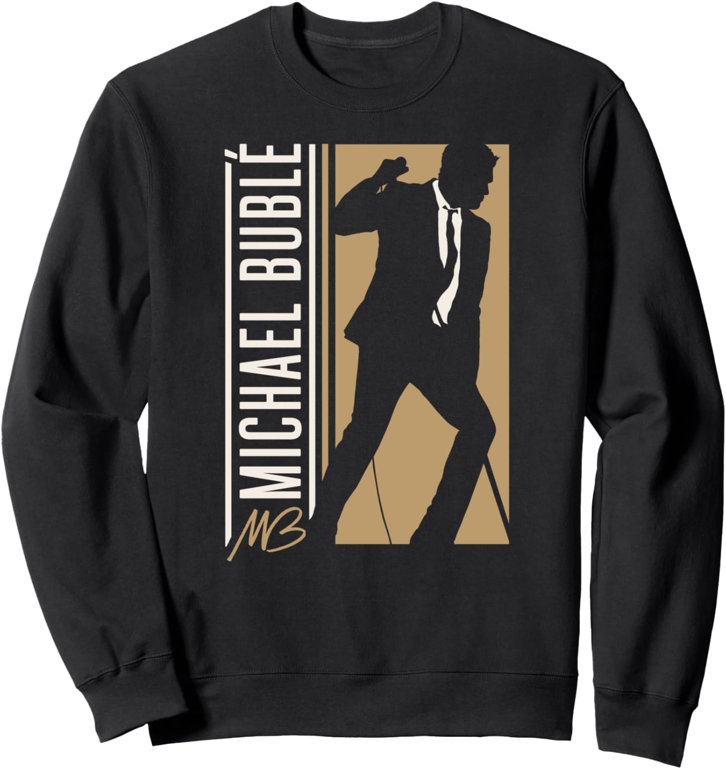 Michael Buble Vertical Silhouette Sweatshirt T-Shirt | Trending 2025