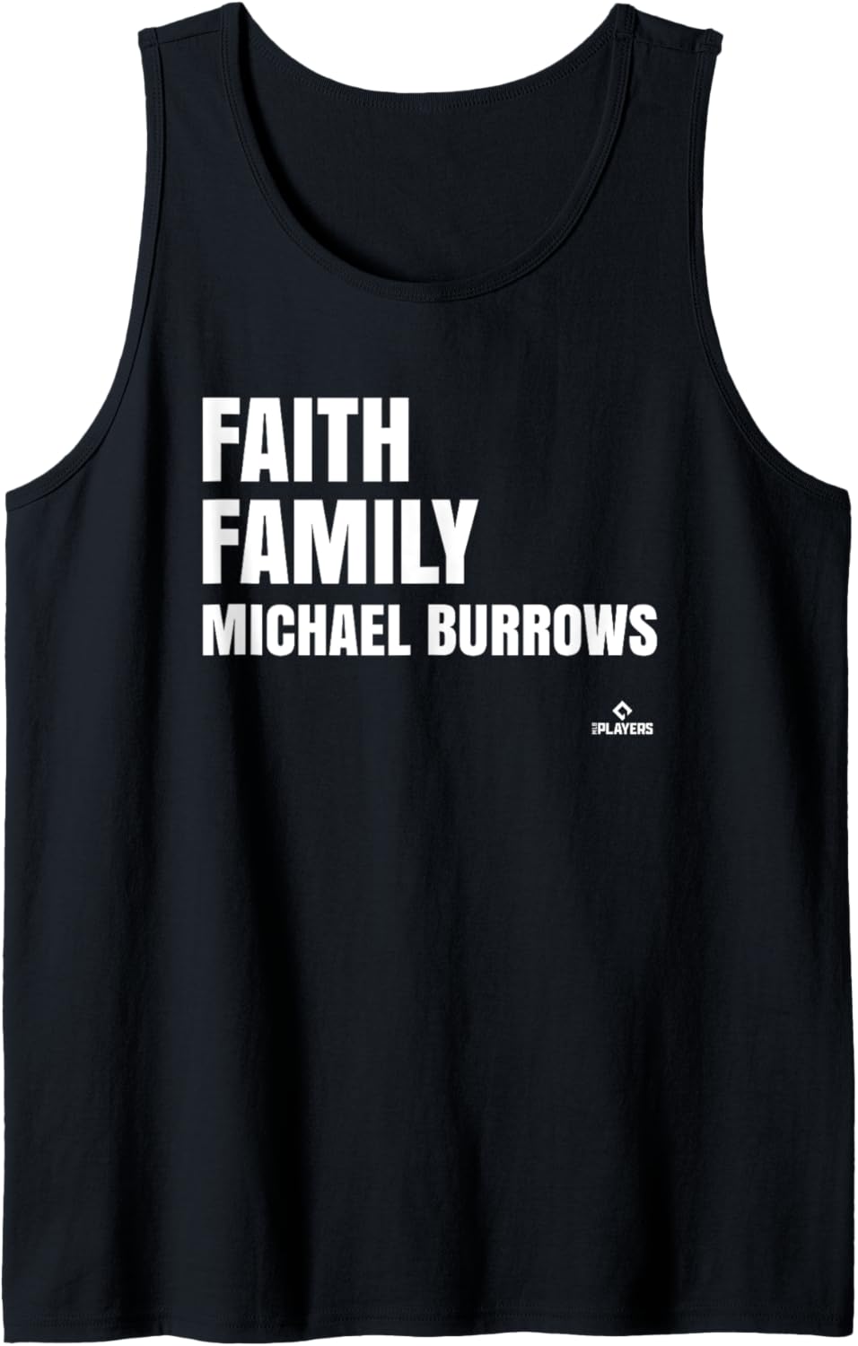 Faith Family Michael Burrows Prospect Baseball Fan Gear Tank Top Tank Top | Everyday Casual Wear