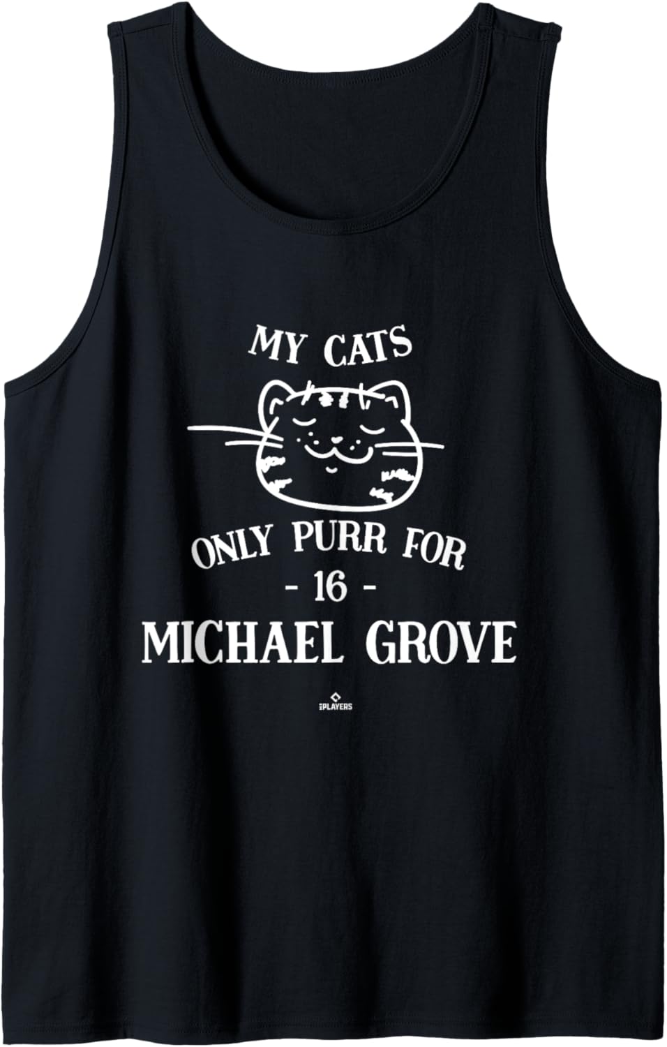 Cat Lovers for Michael Grove Los Angeles MLBPA Tank Top Tank Top | Premium Quality