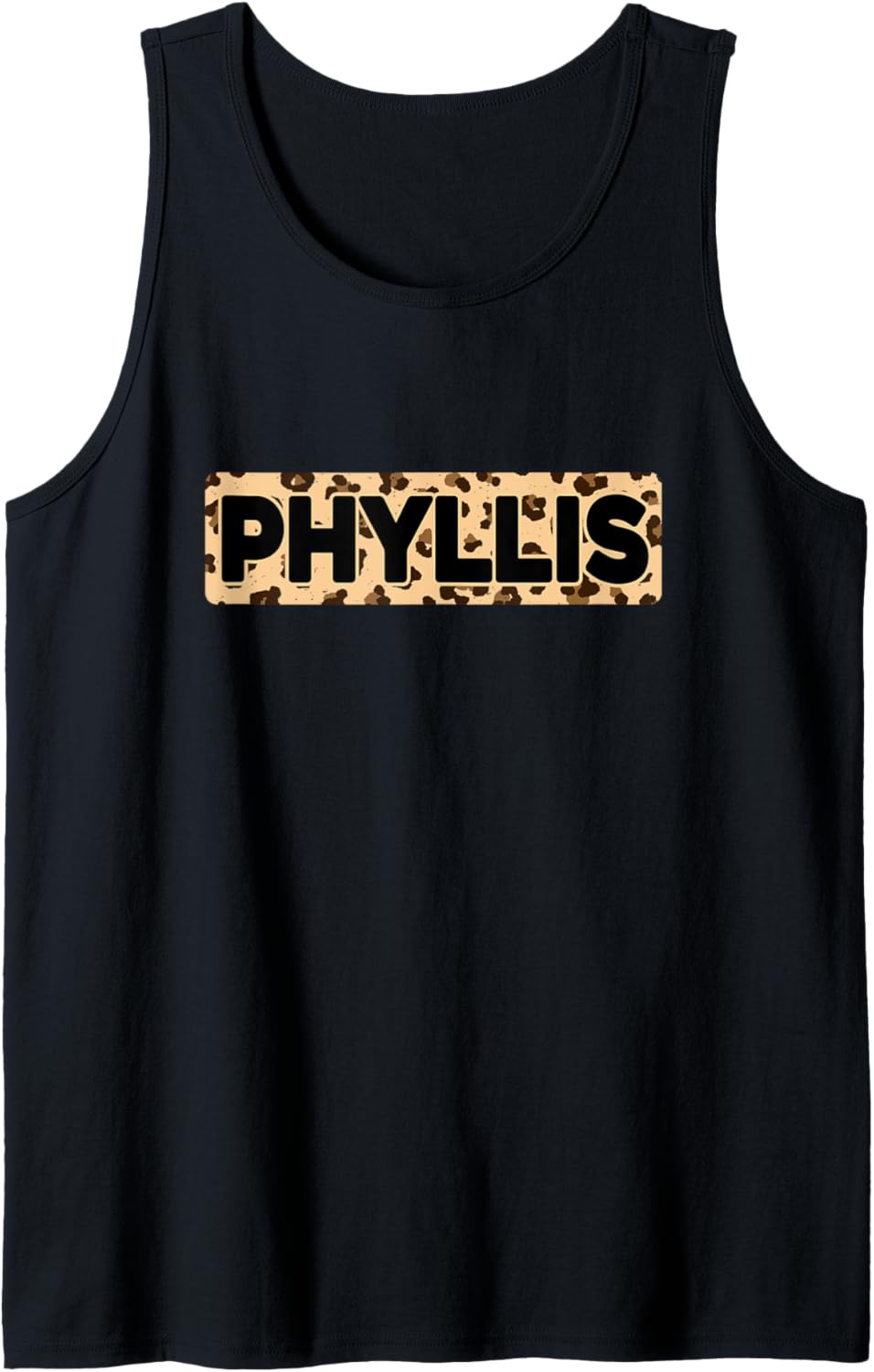 Funny Phyllis Leopard Print Personalized Name Phyllis Tank Top Tank Top High Search Demand Gift Ready