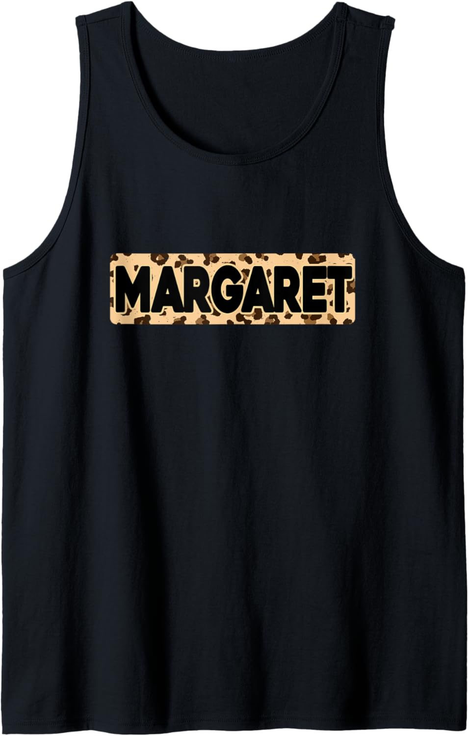 Funny Margaret Leopard Print Personalized Name Margaret Tank Top Tank Top Viral TikTok Find US Top Pick