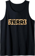 Funny Terri Leopard Print Personalized Name Terri Tank Top Tank Top High Search Demand Fan Favorite