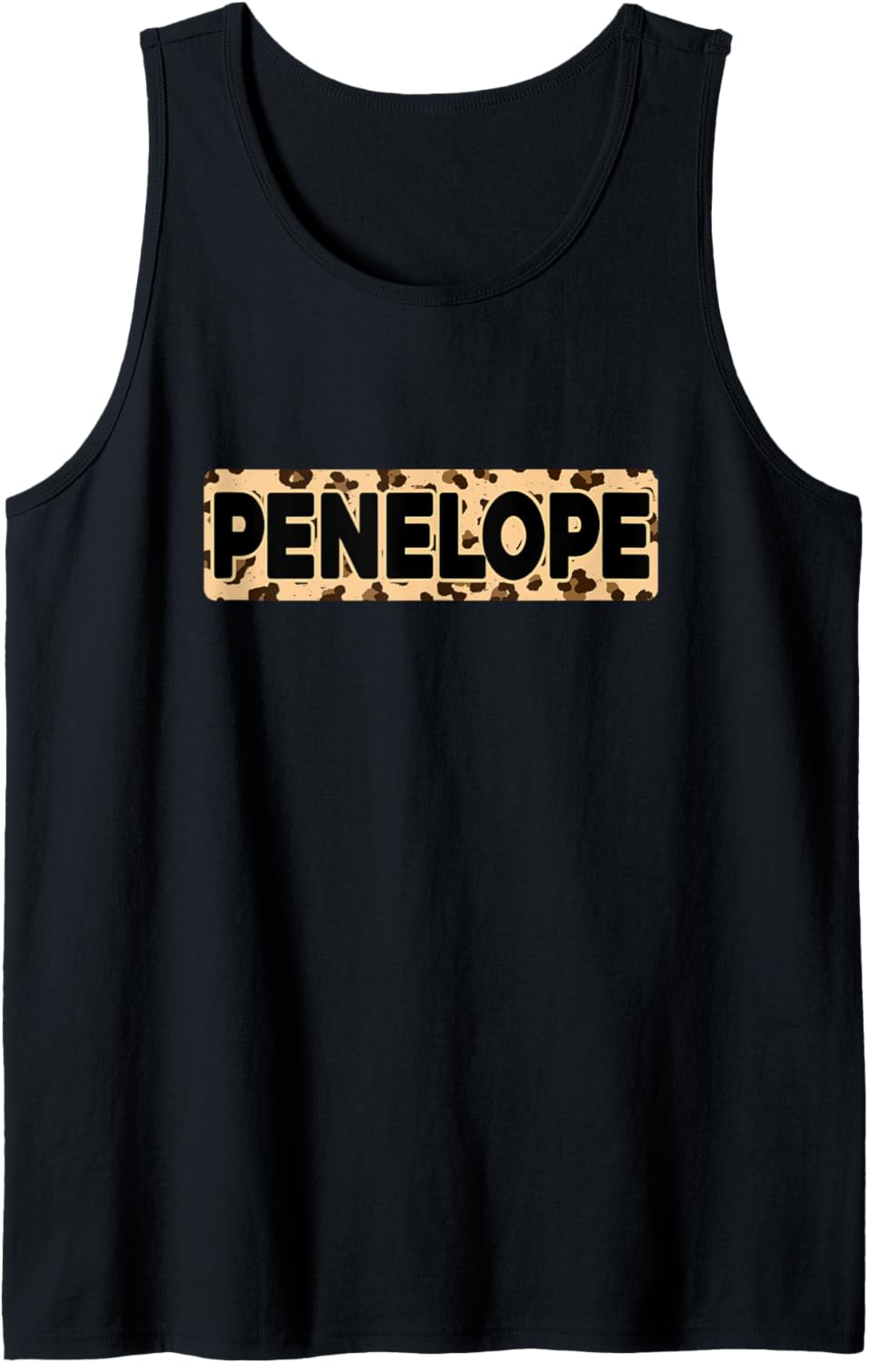 Funny Penelope Leopard Print Personalized Name Penelope Tank Top Tank Top Comfort Fit Everyday Wear