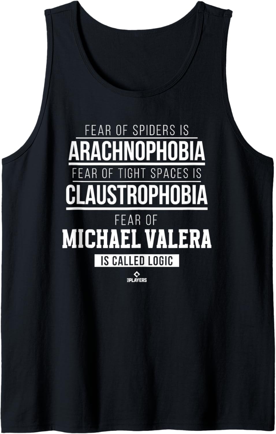 Fear of Michael Valera Prospect Baseball Fan Gear Tank Top Tank Top | Premium Quality
