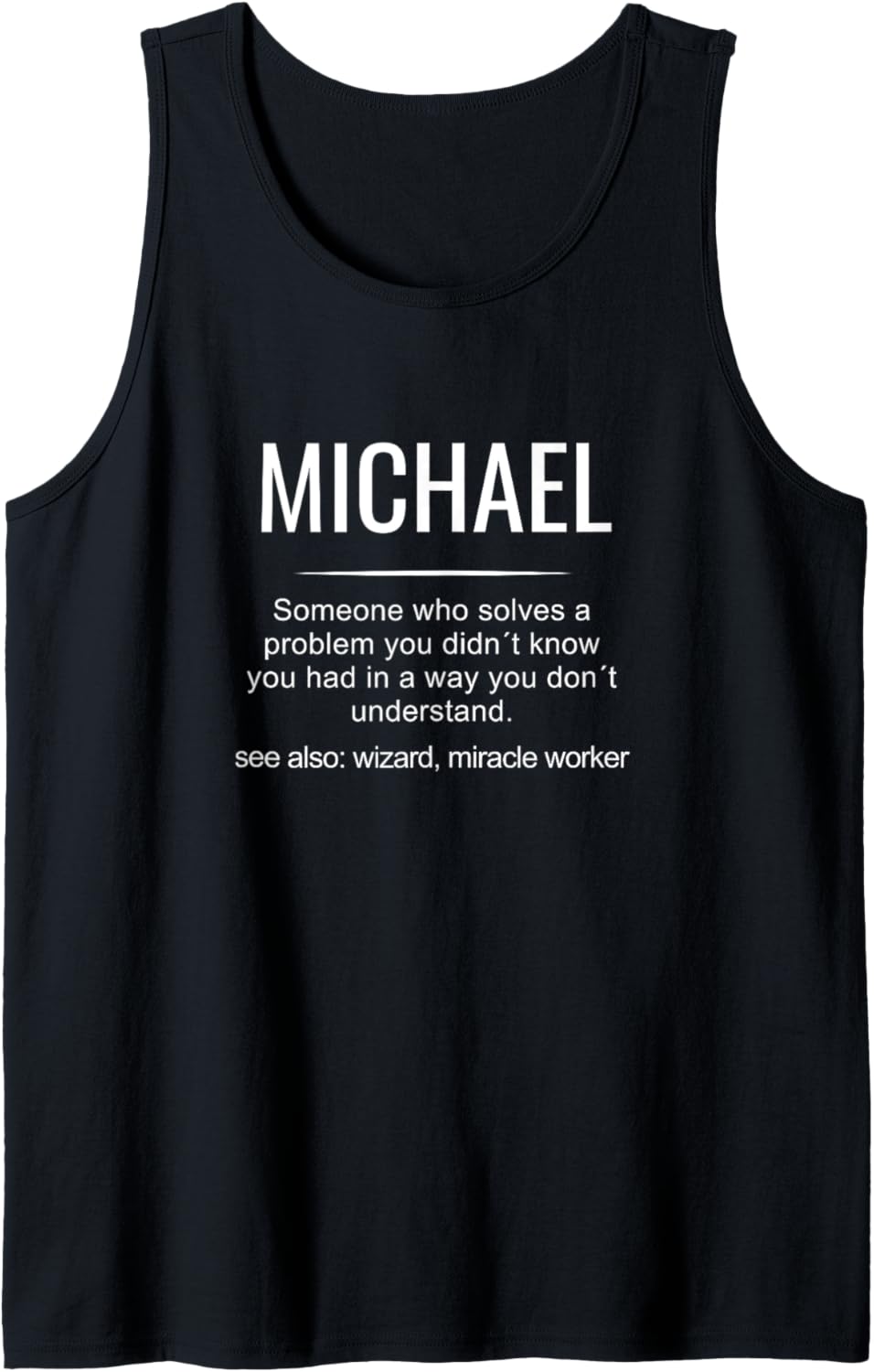 Michael Name Tank Top Tank Top | Perfect Gift Idea