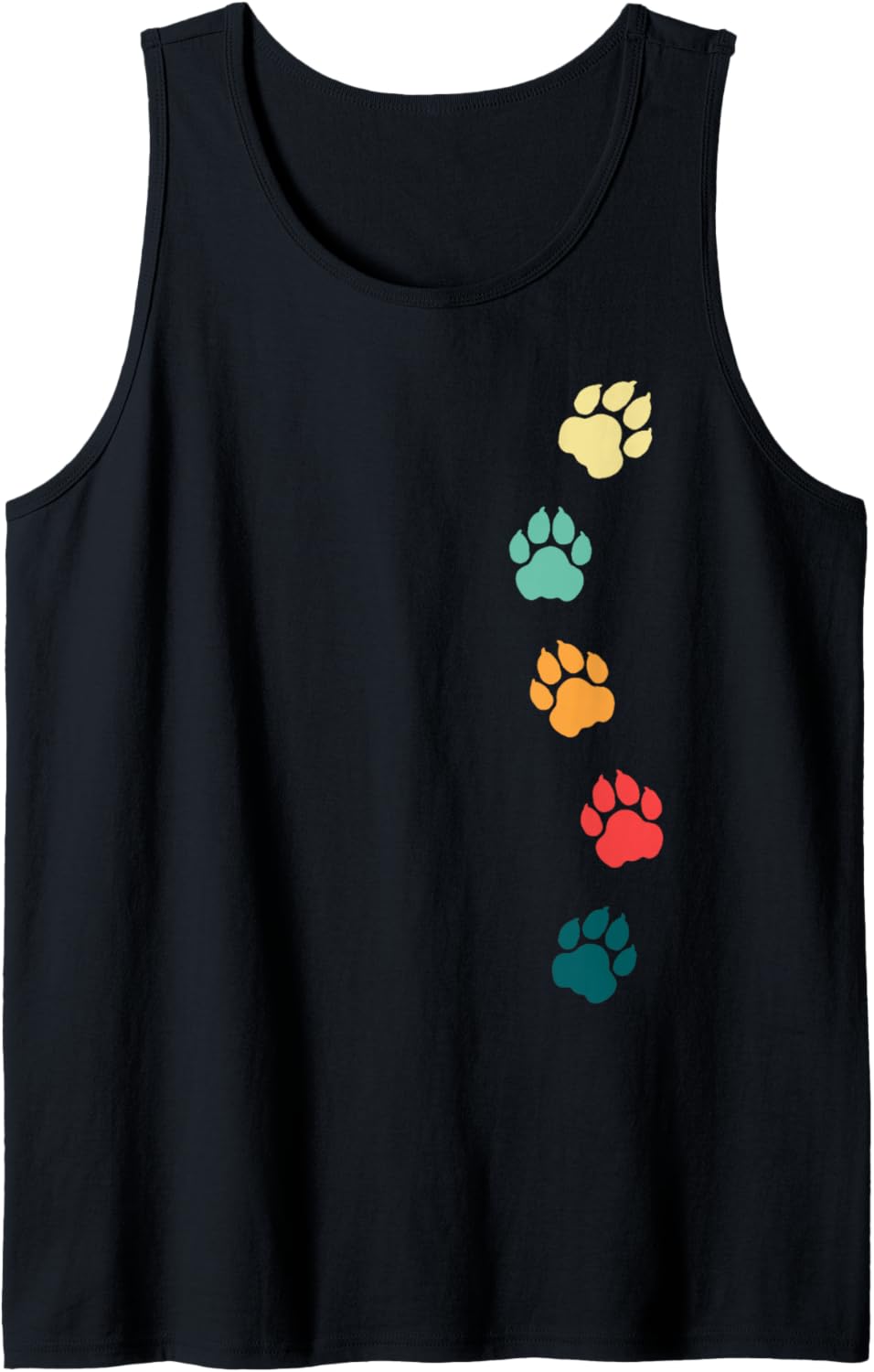 Lion Paw Print Cheetah Footprint Tiger Print Paw Leopard Tank Top Tank Top Trending US Hot Right Now