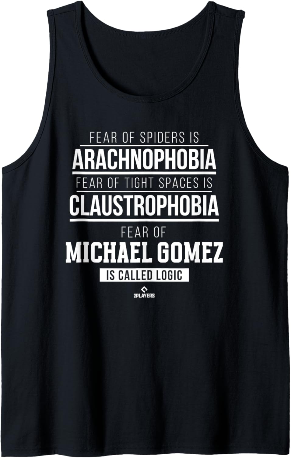 Fear of Michael Gomez Prospect Baseball Fan Gear Tank Top Tank Top | Perfect Gift Idea