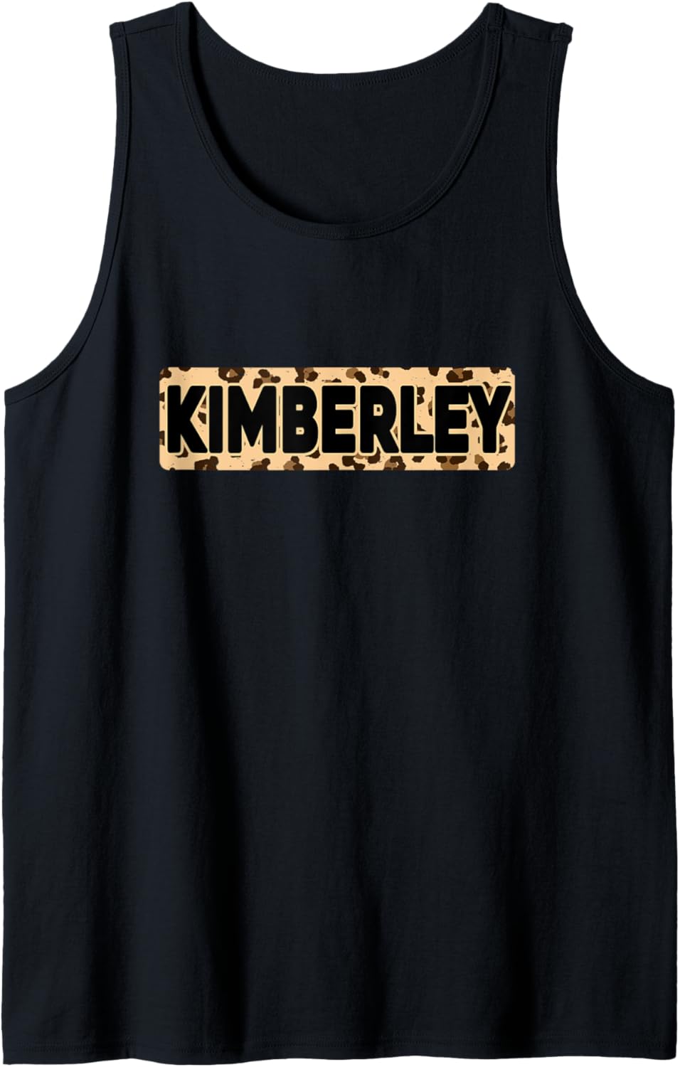 Funny Kimberley Leopard Print Personalized Name Kimberley Tank Top Tank Top Trending US Best Seller Look