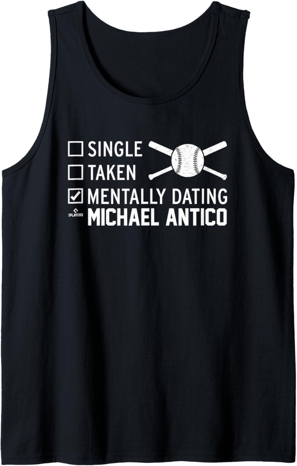 Mentally Dating Michael Antico Prospect Baseball Fan Gear Tank Top Tank Top | Premium Quality