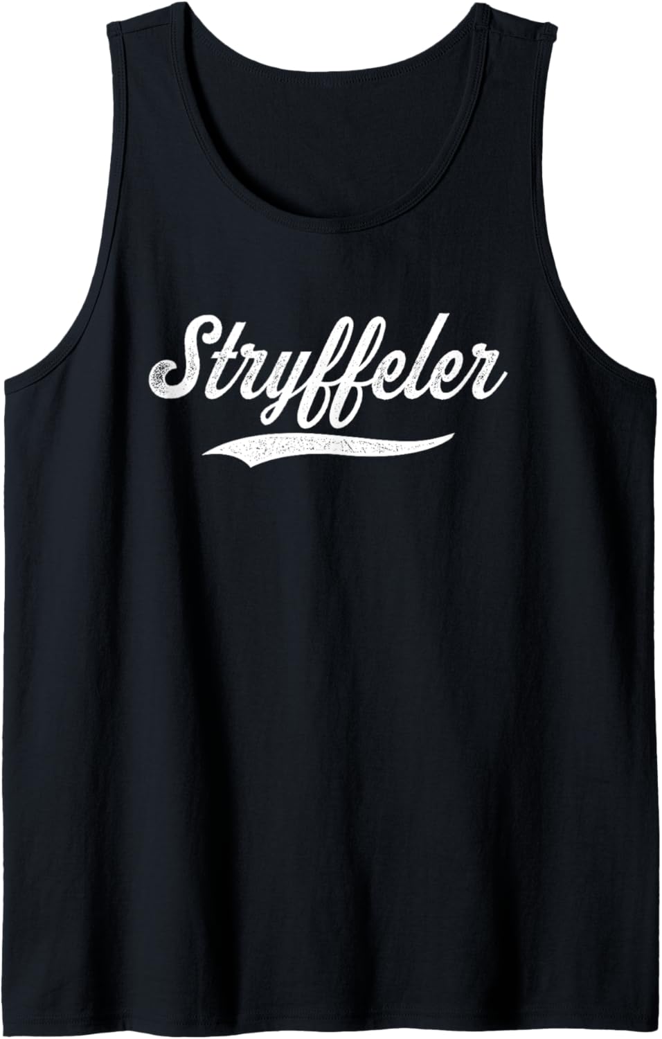Distressed Script Michael Stryffeler Prospect Baseball Fan Tank Top Tank Top | Viral Streetwear Style