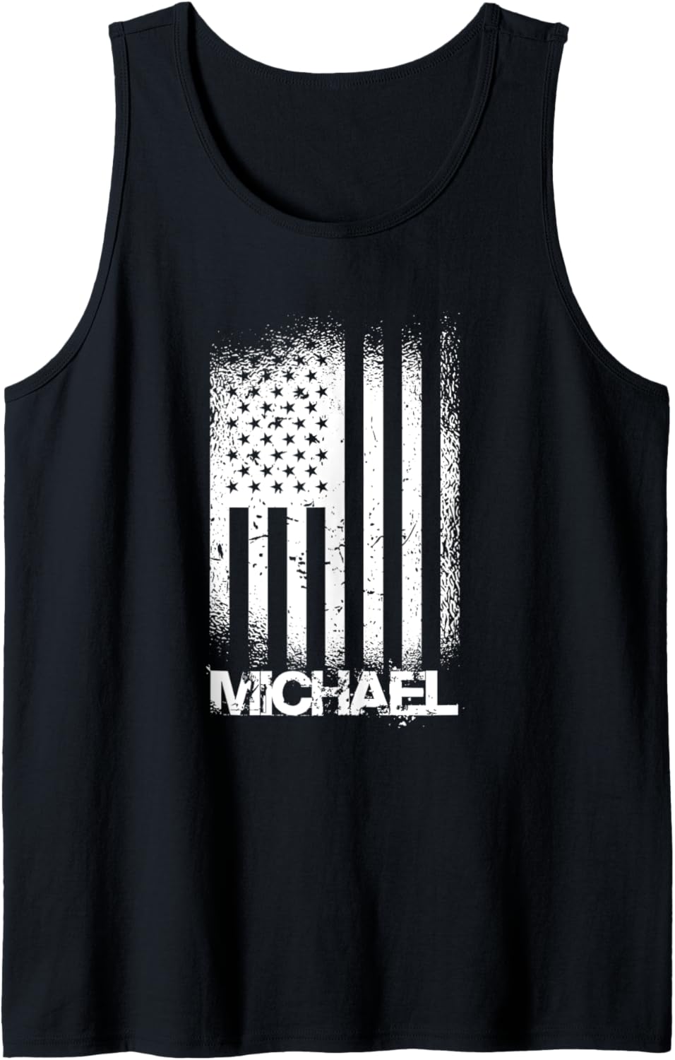 Mens Birthday American Flag Michael American US Flag Tank Top Tank Top | Trending 2025
