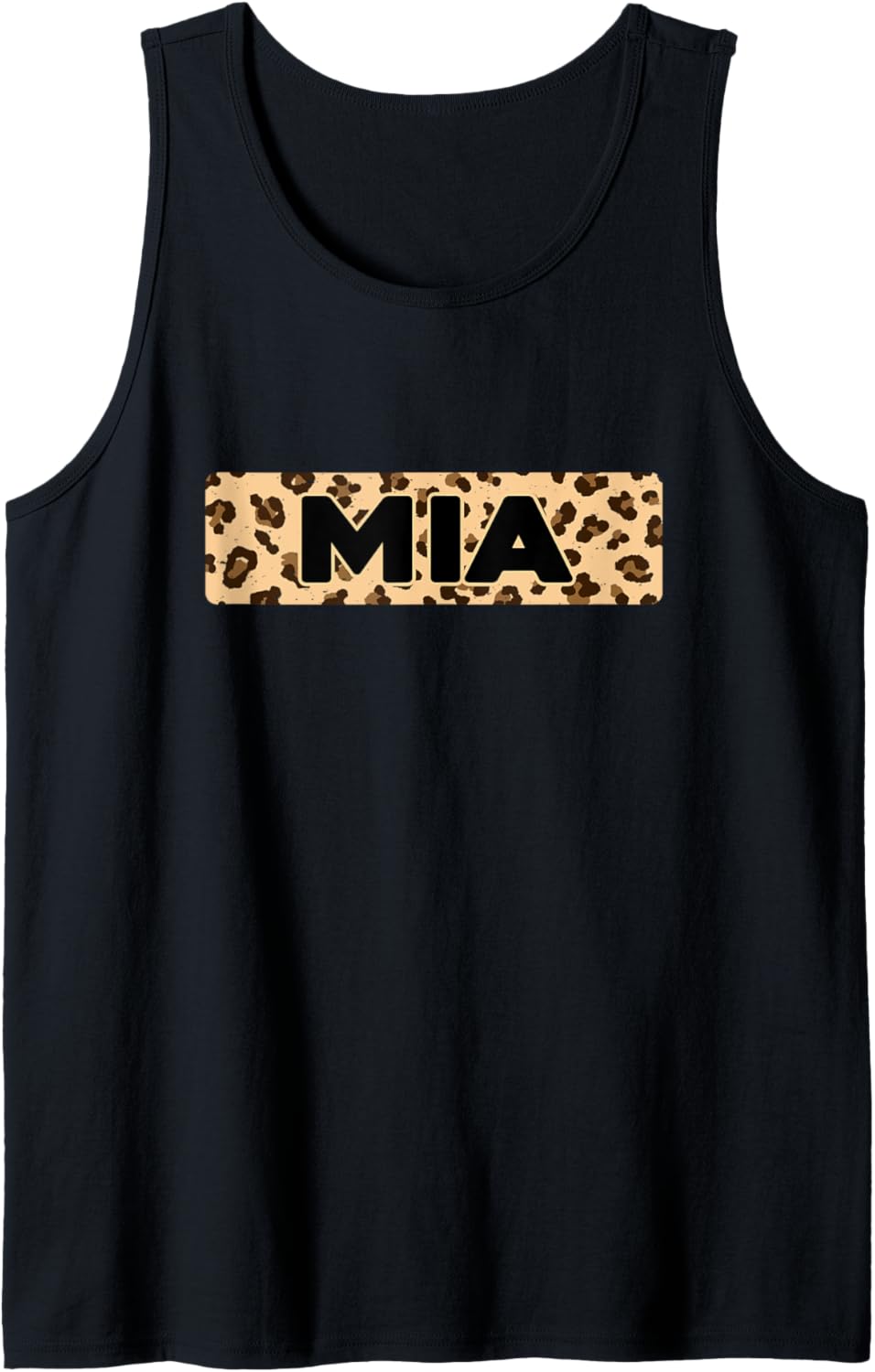 Funny Mia Leopard Print Personalized Name Mia Tank Top Tank Top Viral TikTok Find Hot Right Now