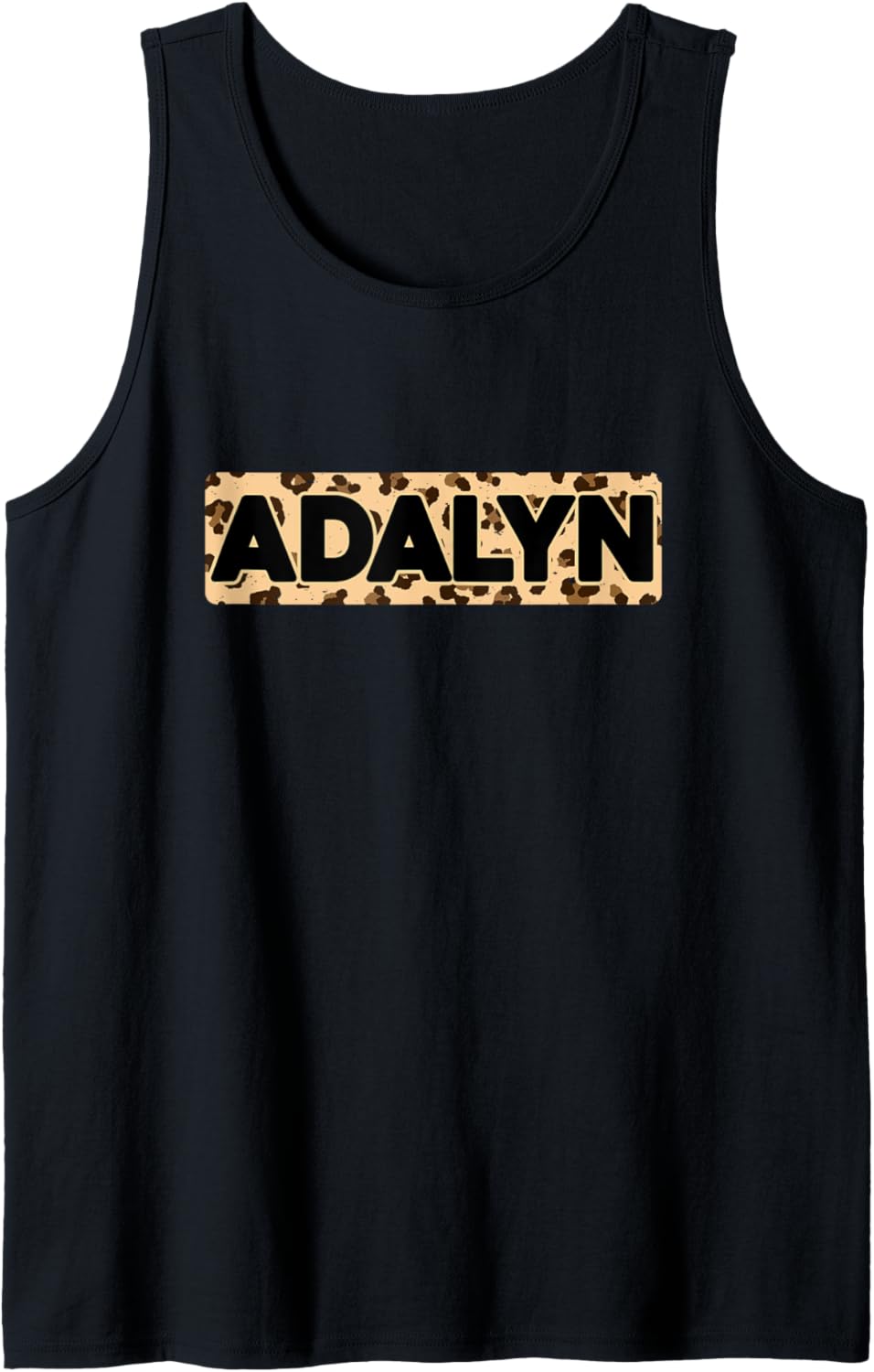 Funny Adalyn Leopard Print Personalized Name Adalyn Tank Top Tank Top Viral TikTok Find Best Seller Look