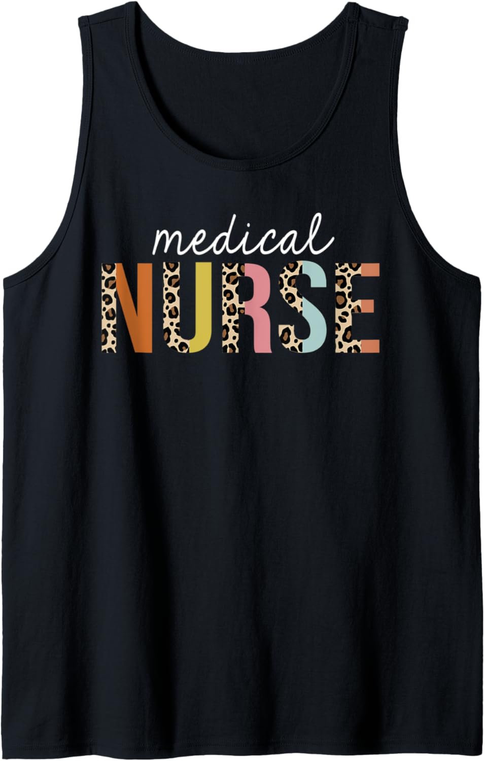 Medical Nurse Life Leopard Print RN Registered Nursing Squad Tank Top Tank Top High Search Demand Hot Right Now