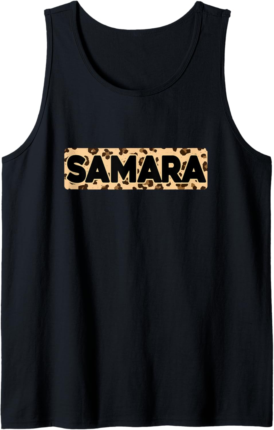 Funny Samara Leopard Print Personalized Name Samara Tank Top Tank Top Premium Print Best Seller Look