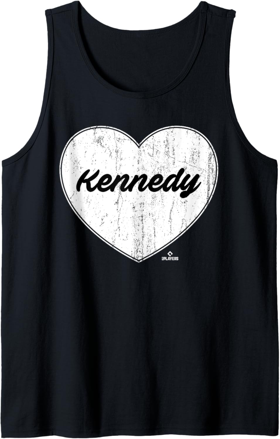 Distressed Heart Michael Kennedy Prospect Baseball Fan Gear Tank Top Tank Top | Everyday Casual Wear
