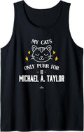 Cat Lovers for Michael A. Taylor Pittsburgh Baseball MLBPA Tank Top Tank Top | Trending 2025