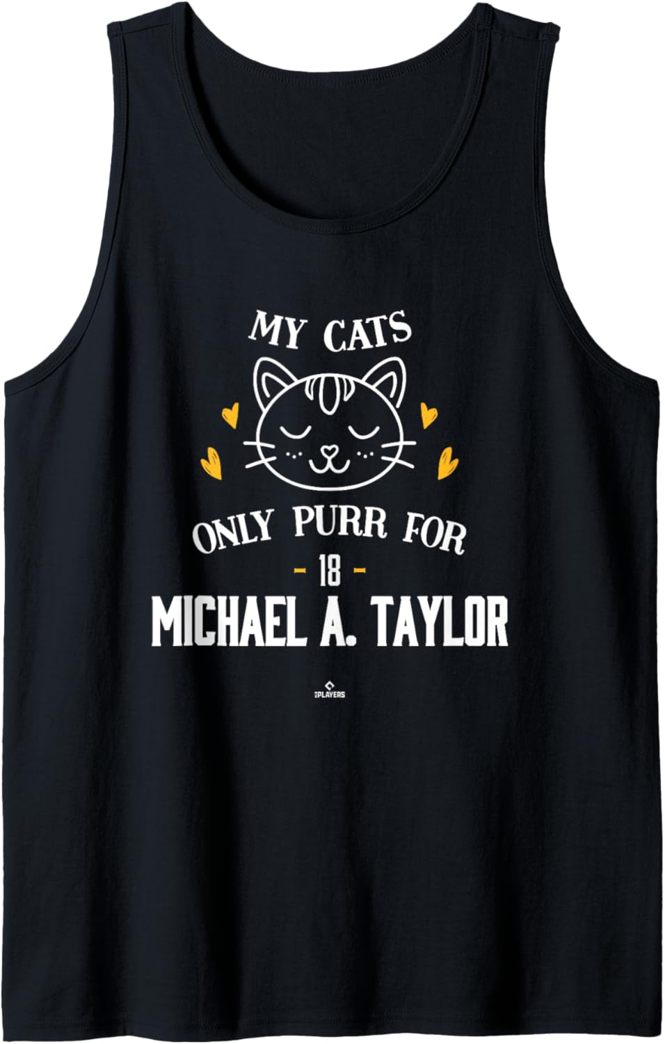 Cat Lovers for Michael A. Taylor Pittsburgh Baseball MLBPA Tank Top Tank Top | Trending 2025