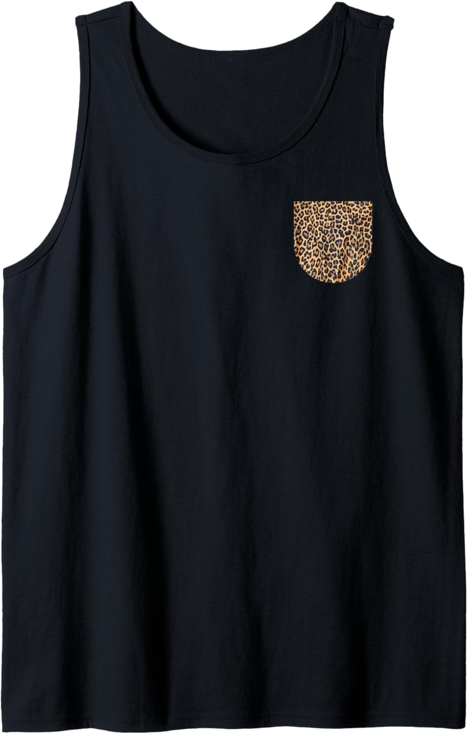 Leopard Print Pocket Design for A Cool Wild Cat Animal Lover Tank Top Tank Top Streetwear Style Gift Ready