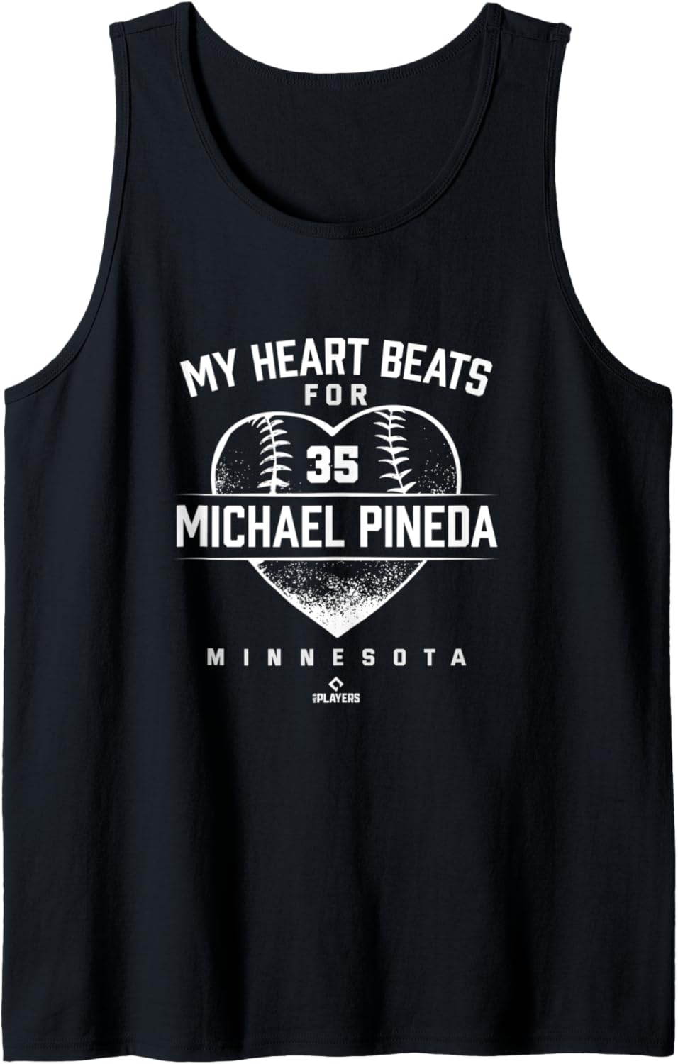 My Heart Beats for Michael Pineda Minnesota MLBPA Tank Top Tank Top | Perfect Gift Idea