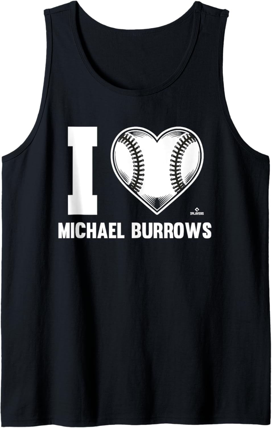 I Heart Michael Burrows Prospect Baseball Fan Gear Tank Top Tank Top | US Best Seller