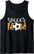 Soccer Mom Mother s Day Youth Cheetah Print Soccer Mom Tank Top Tank Top Viral TikTok Find Gift Ready